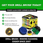 Drillbrush Medium Drill Brush Attachments - Image 2