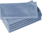 6 Pack Microfiber Glass Cleaning Cloth, 16 Inch X 16 Inch, Lint Free Quickly by Puomue