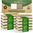 Natural Kitchen Sponges Pack of 20 by Airnex