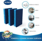Scrubit Non-Scratch Cleaning Scrub Sponges- Scrubbing Dish Sponge Ideal - Image 3
