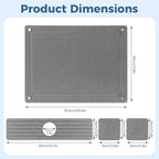 5pcs Stone Dish Drying Mats for Kitchen Counter, Quick Dry Water-Absorbent - Image 3