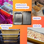 Gold Aluminum Foil Baking Pans - Image 4