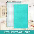 Homaxy Premium Cotton Kitchen Towels 16"x 28", Large Natural Ring Spun 390 GSM - Image 5