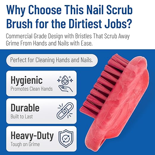 SPARTA 5 Inch Hand and Nail Brush - Image 4