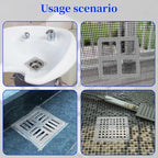 100 PCS 4 Inch Disposable Shower Drain Hair Catcher - Image 6