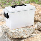 Sheffield 12635 Ammo Storage Box, Stackable .30 Cal Field Boxes, Water and Dust - Image 8