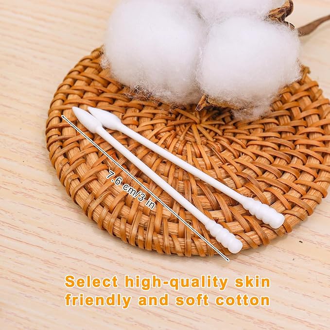 Cotton Swabs, Individually Wrapped Cotton Buds, Bulk Cotton Tip Applicator Bulk - Image 6