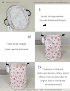 Round waterproof laundry basket, laundry Hampers - Image 5