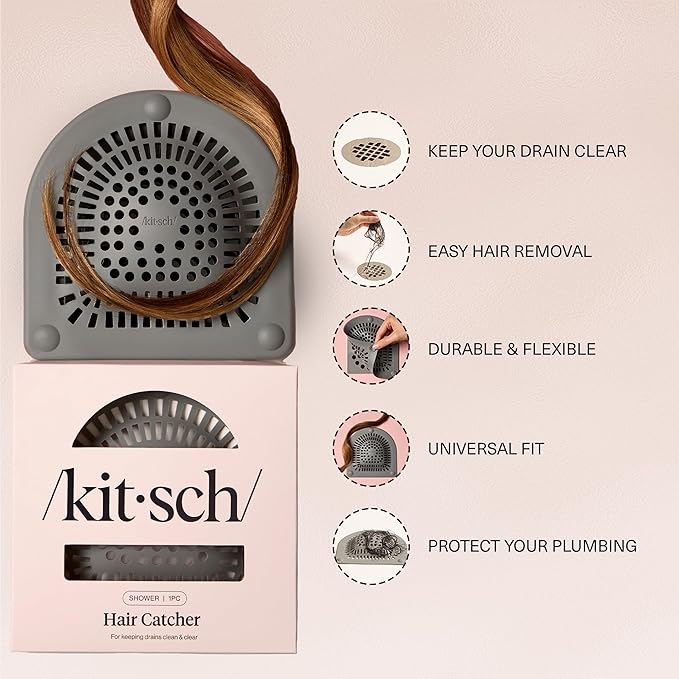 Kitsch Hair Catcher Shower Drain - Image 3