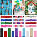 100Pcs Colored Wooden Clothespins, 2.9inch Clothes Pins - Image 6