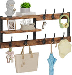 Homeiju 28.7" Coat Rack Wall Mount by Homeiju