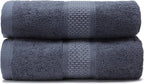 Fluffy Cotton Bath Towels Set650GSM, 2-Piece Set, Thickened and Enlarged by Weierduosi