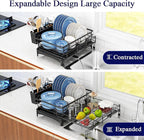 Large Dish Drying Rack, Dish Rack, Dishware Drying, Over Sink & Countertop - Image 2