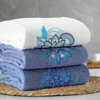 3 Pcs Mandala Hand Towels Mandala Flower Boho Bathroom Decor 14x29 Inch - Image 5
