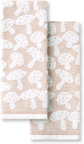 Martha Stewart Woodland Harvest Jacquard Mushrooms Kitchen Towel 2-Pack Set by MarthaStewart