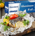 Aluminum Foil Standard 12 inch Wide, 1000 FT Food Safe Foil Wrap - Image 5