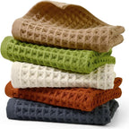 Jacquotha Waffle Hand Towel Set – Cotton Soft Lint-Free Quick Drying Towels by Jacquotha