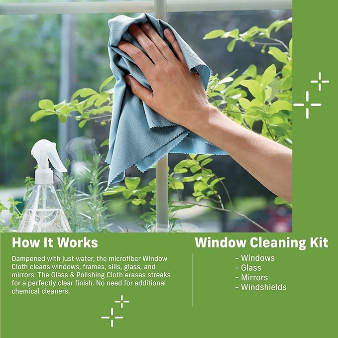 E-Cloth 3-Pack Window Cleaning Cloth - Image 5