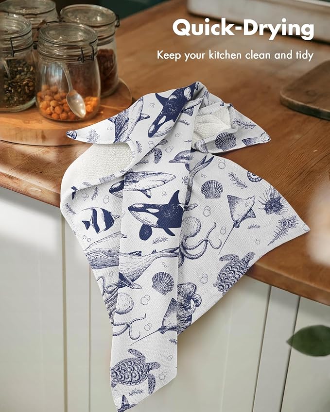 Cotton Kitchen Towels Set of 2 - Image 2