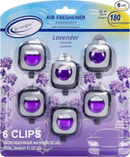 Air Jungles Lavender Scent Car Air Freshener Vent Clip, Natural Essential Oil by AirJungles