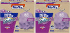 Hefty Ultra Strong 13 Gallon Trash Bags, Tall Kitchen Trash Bags 13 Gallon Size by Hefty