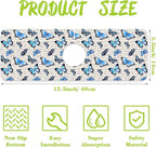 Sink Splash Guard Faucet Mat Watercolor Butterflies Absorbent Fast Drying Mat - Image 2