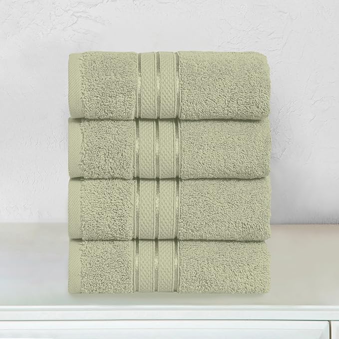 Elegant Comfort Three Line Popcorn Towel Set - Image 2