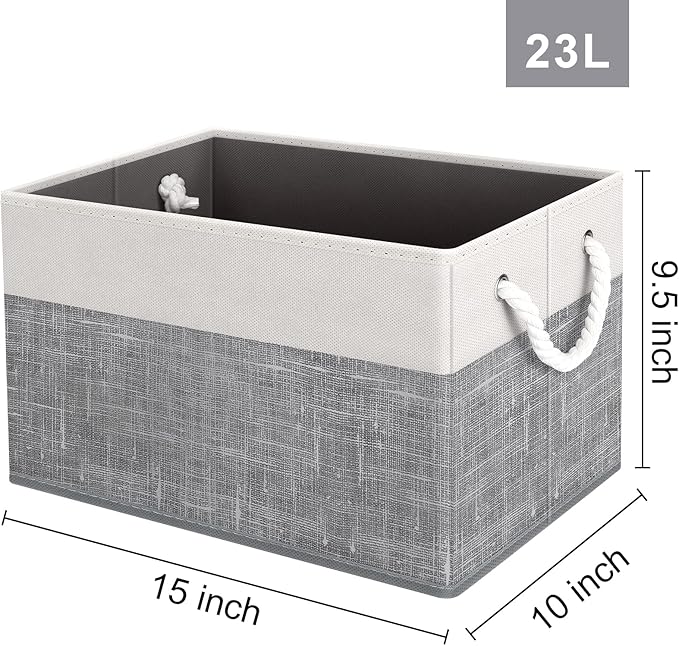 Fab Totes Foldable Storage Baskets - Image 2