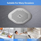 6 Pack Hair Stopper for Shower Drain Shower Drain Hair Catcher, Hair Trap for - Image 5