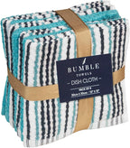 Bumble Premium Dish Cloths Towel 12"x12" | 100% Natural Ring Spun Cotton Tea - Image 3