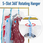 4 Pack Hanging Vacuum Storage Bags - Image 4