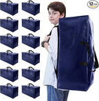 Heavy Duty Moving Bags with Backpack Straps and Strong Handles, Alternative to by NATURELUX