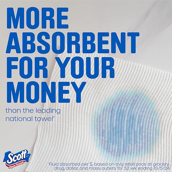 Scott Paper Towels, Choose-A-Sheet, 30 Double Rolls = 60 Regular Rolls - Image 4