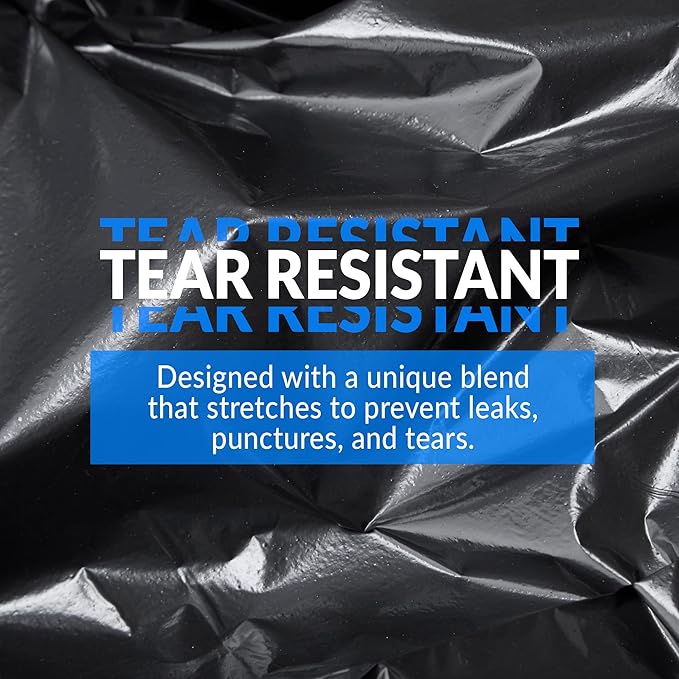 Reli. 13 Gallon Trash Bags | 1000 Bags | Black | Tall Kitchen | Strong | Garbage - Image 6