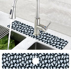 Halloween Ghost Kitchen Sink Splash Guard Mat Absorbent Fast Drying Mat Faucet - Image 4