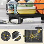 TOOLF Space-Saving Dish Drying Rack, Sink Dish Drainer Rack, Dishes Strainer - Image 6