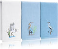 3 Pack Heron Coastal Hand Towels by Hahafelt