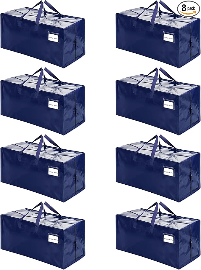 VENO 8 Pack Heavy Duty Moving Bags by Veno
