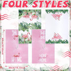 Geyoga 6 Pcs Spring Floral Kitchen Towels Flamingo Dish Hand Towels Sunflower - Image 3