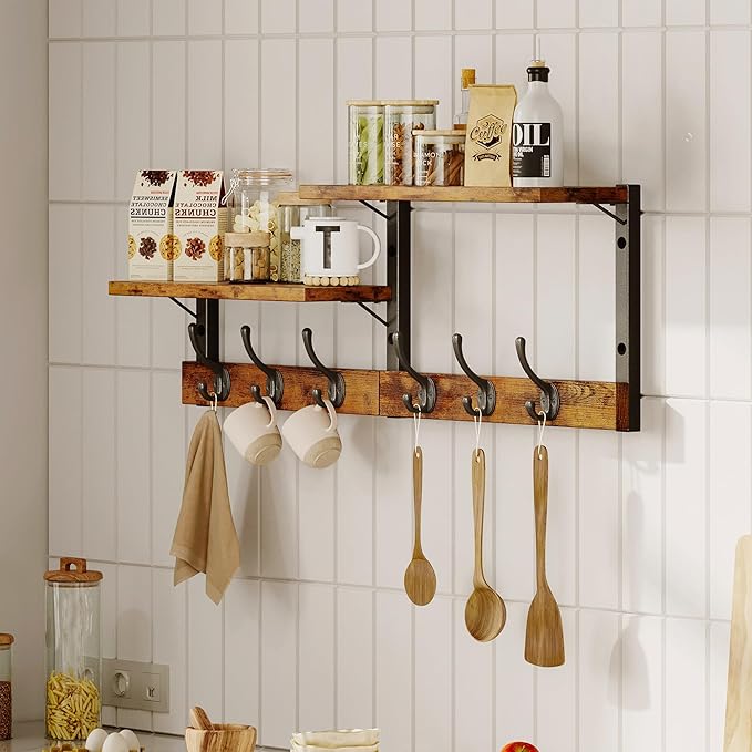 Homeiju 28.7" Coat Rack Wall Mount - Image 8