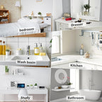 Gosmol Silicone Sponge Holder Kitchen Sink Organizer Tray Dish Caddy Soap - Image 6