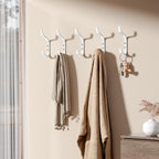 White Coat Hook for Hanging - Image 7