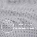 Homaxy 100% Cotton Waffle Weave Kitchen Dish Cloths, Ultra Soft Absorbent Quick - Image 2