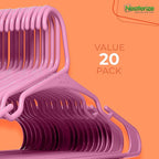 NEATERIZE Clothes Hangers Plastic 20 Pack - Image 7