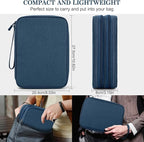 FYY Electronic Organizer, Extra Large Travel Cable Organizer Bag Pouch Portable - Image 2
