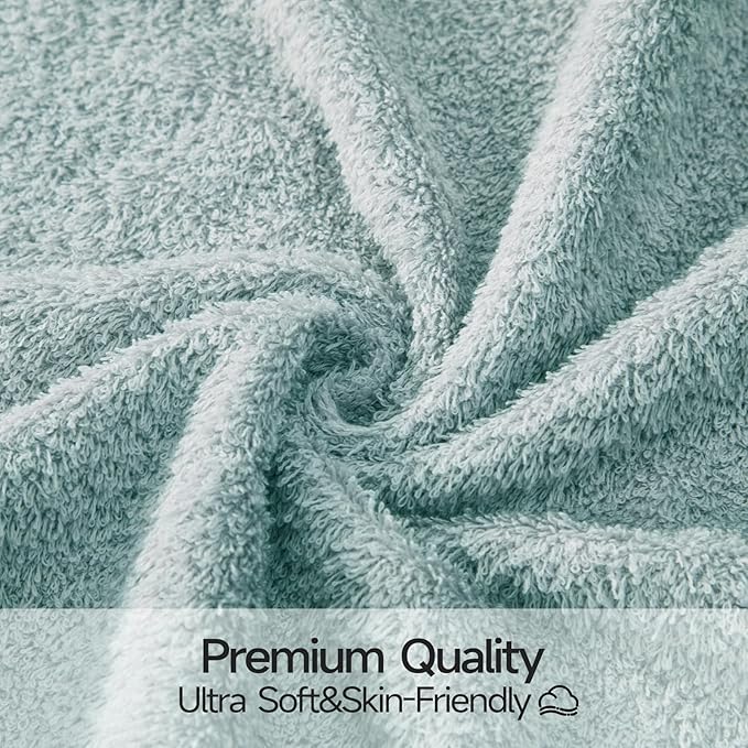 REDKISS 4Pack Luxury Hand Towels, 16x32 Inch 450 GSM 100% Turkish Cotton - Image 4