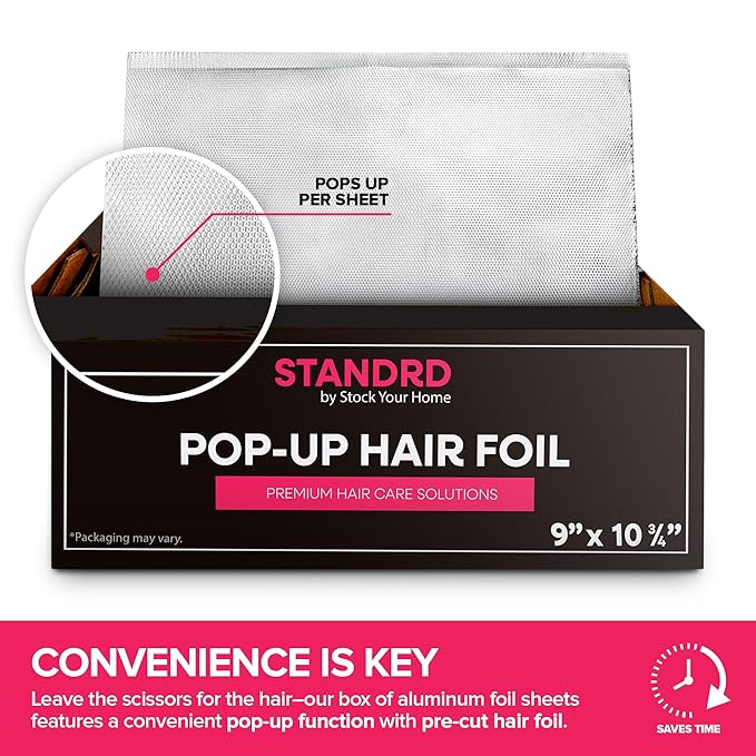 Stock Your Home 500 Count Aluminum Foil - Image 4