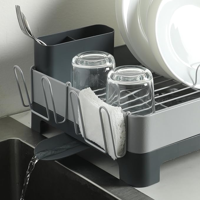 Gibson Home Nestcraft Full Size Rust Resistant Dish Rack - Image 3