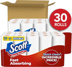 Scott Paper Towels, Choose-A-Sheet, 30 Double Rolls = 60 Regular Rolls - Image 2