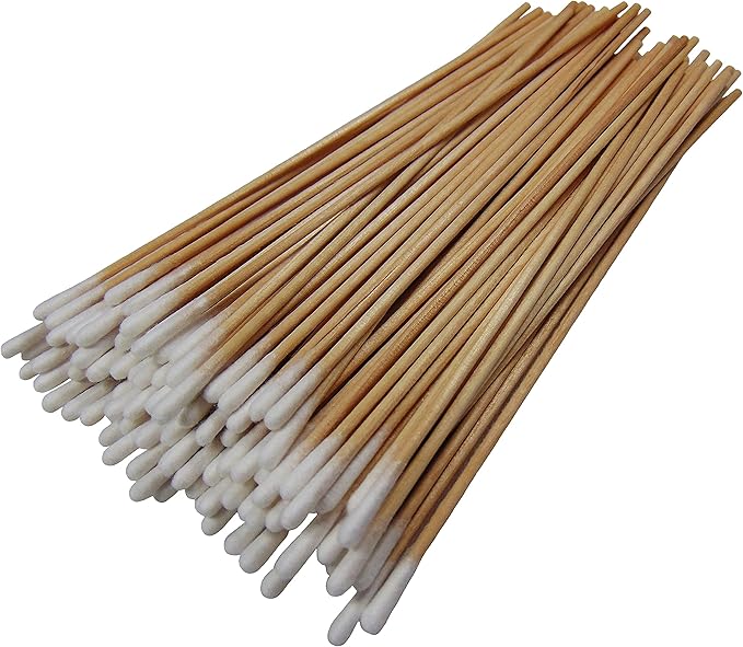 Type-III 100pc Gun Cleaning 6 Inch Double Sided Cotton Swabs by Type-IIIProducts